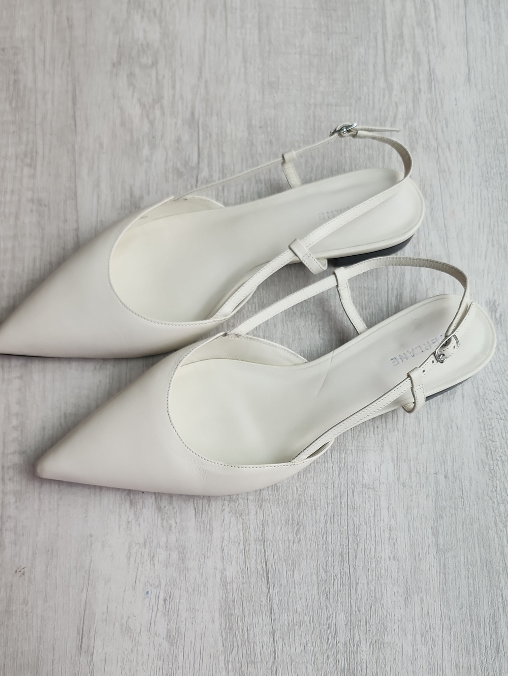 Everlane The Studio Slingback Flat Nwot